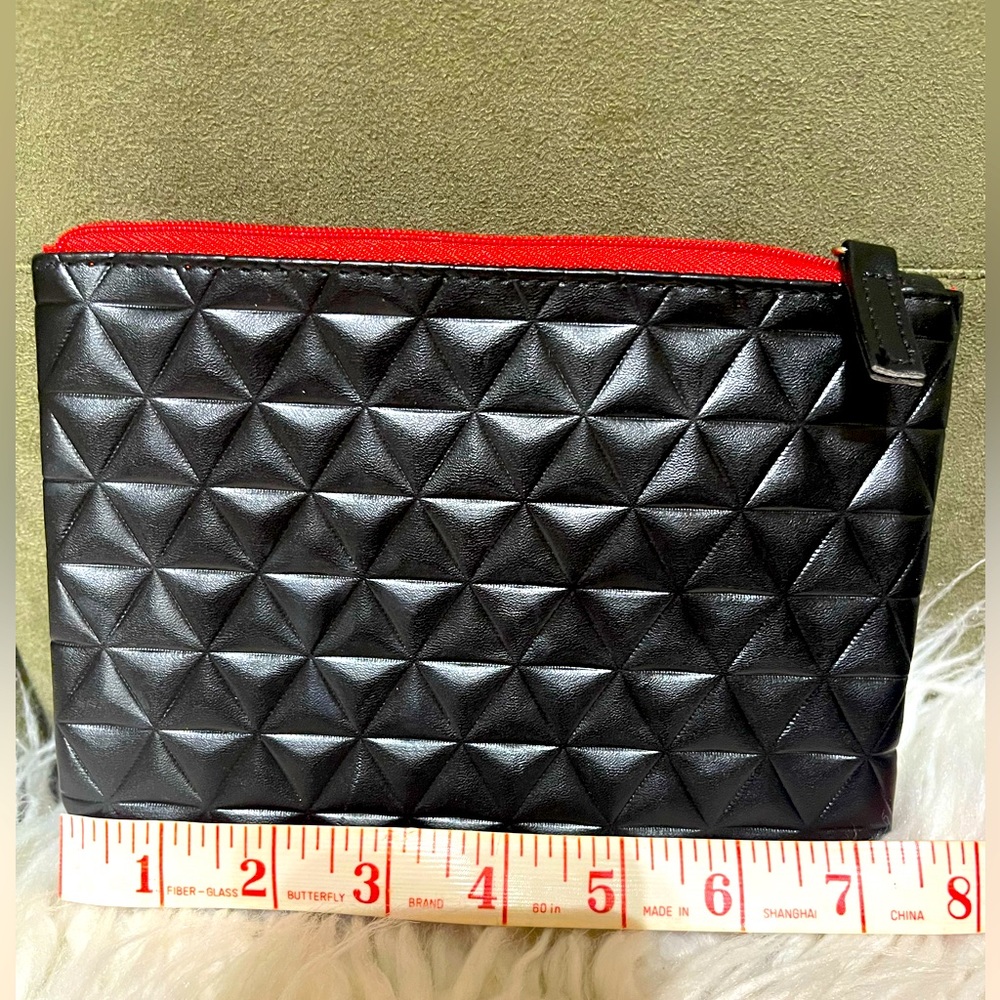 New Shiseido cosmetics bag.  One size.